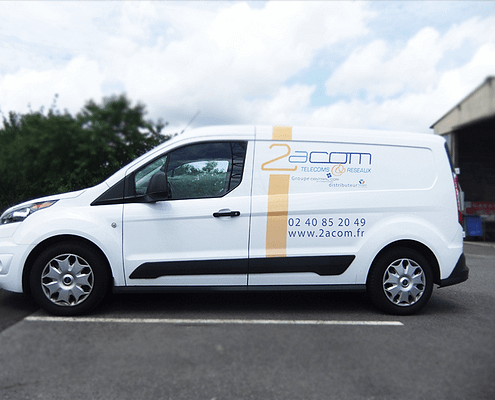 Flocage Ford Transit Connect 2Acom
