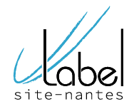 Logo label sites nantes - agence de communication globale