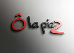 Création communication globale : logo pizzeria - Ô la Pizz