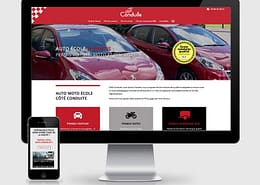 Côté Conduite - Création du site internet de l'auto-école à Nantes (44)
