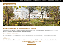 Refonte du site vitrine de C3 Invest' - Cabinet de conseil en immobilier à Vertou - Label Communication
