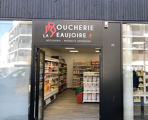 Boucherie La Beaujoire - Nantes - Label Communication
