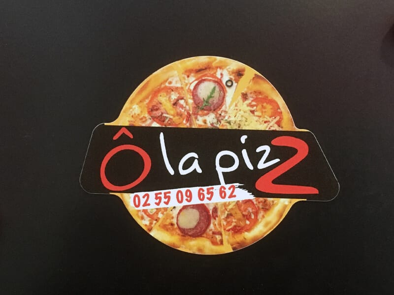 Création de googies magnet pour la pizzera Ô la pizZ,à Bouaye