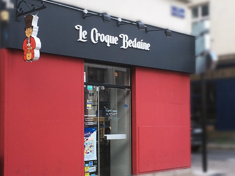 Enseigne du restaurant Le Croque Bedaine à Nantes (44)