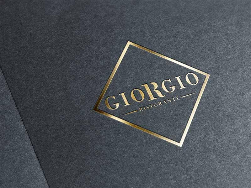 Création de logo pour le Restaurant GIORGIO à Nantes (44)